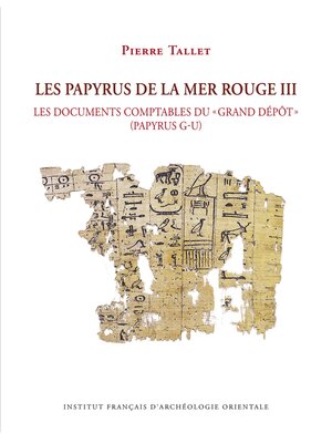 cover image of Les Papyrus de la Mer Rouge III